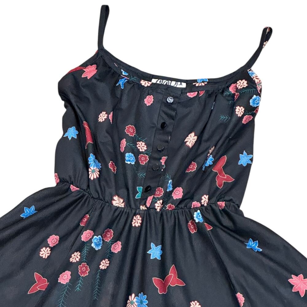 Vtg 70s Oops California Cottagecore Dress - Picture 4 of 8